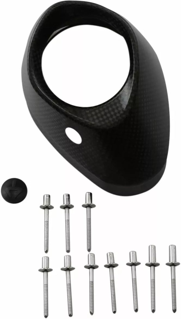 Akrapovic End Cap CF T33 Tipo 1 V-EC36