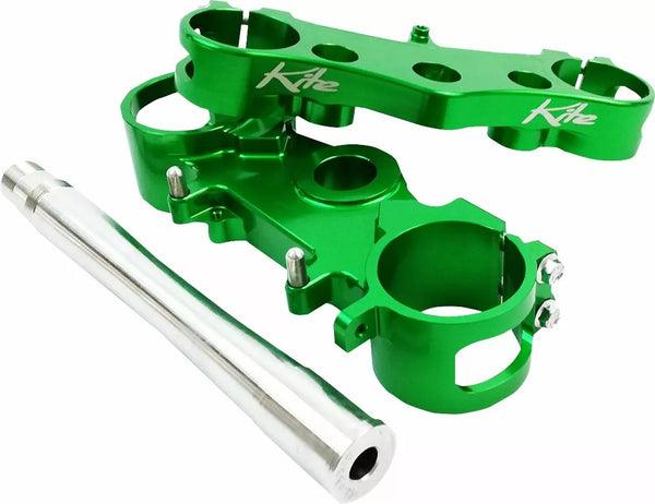 Kite Triple Clamp KX 21 Green 14.090.0.ve