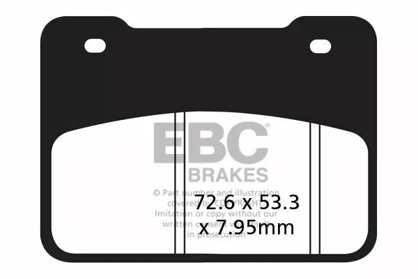 Brake pad freno EBC SFA Org Scooter SFA627