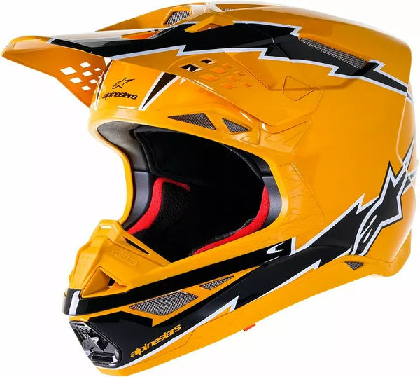 Alpinestars (MX) Casco SM10 AMP BLK/YL L 8300623-1414-L