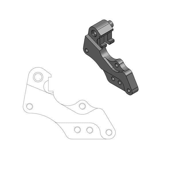Adattatore per pinza per freno per moto-master 211042