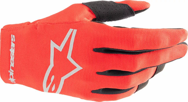 Alpinestars (MX) GLOVE YTH RADAR RED/SL S 3541824-385-S