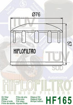 HIFLOFILTRO Oil Filter - HF165 HF165