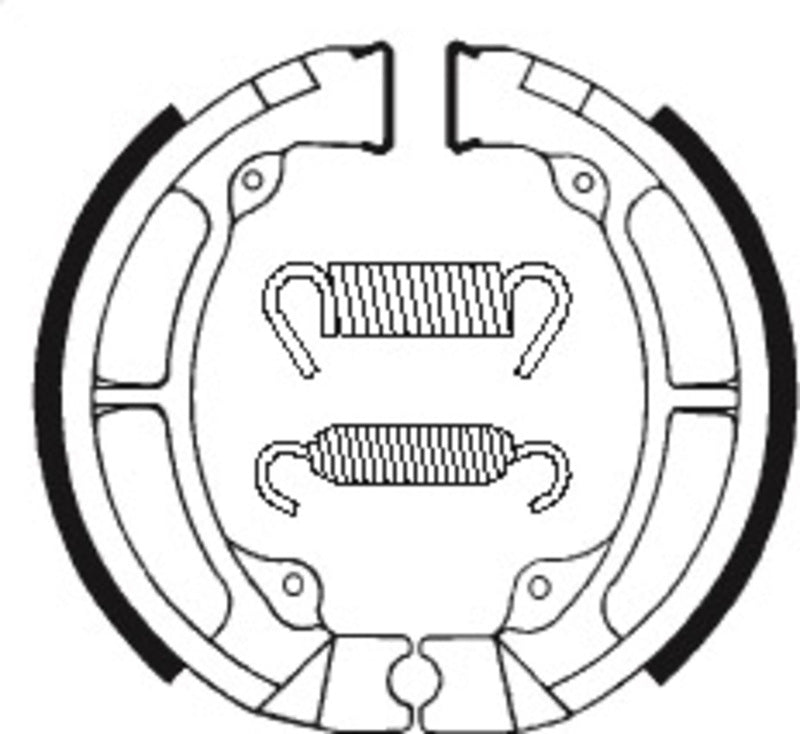 Tecnium Street/Off -road Organic Brake Shoes - BA056 1022241