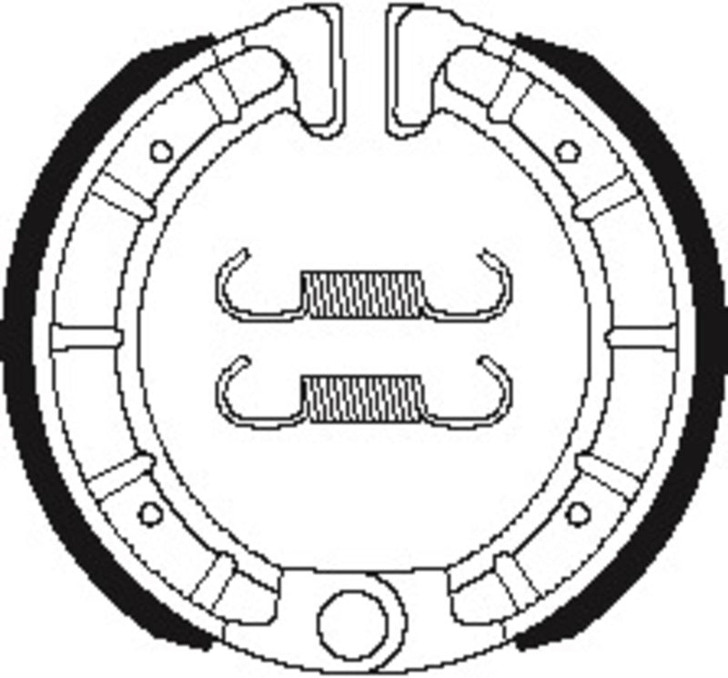 Tecnium Scooter Organic Brake Shoes - BA206 1022320