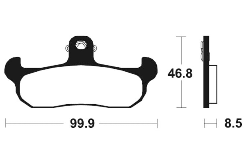 Tecnium Street Organic Brake Cast - MA108 1022331