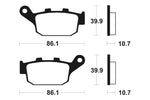 Tecnium Street Organic Brake Cast - MA114 1022336