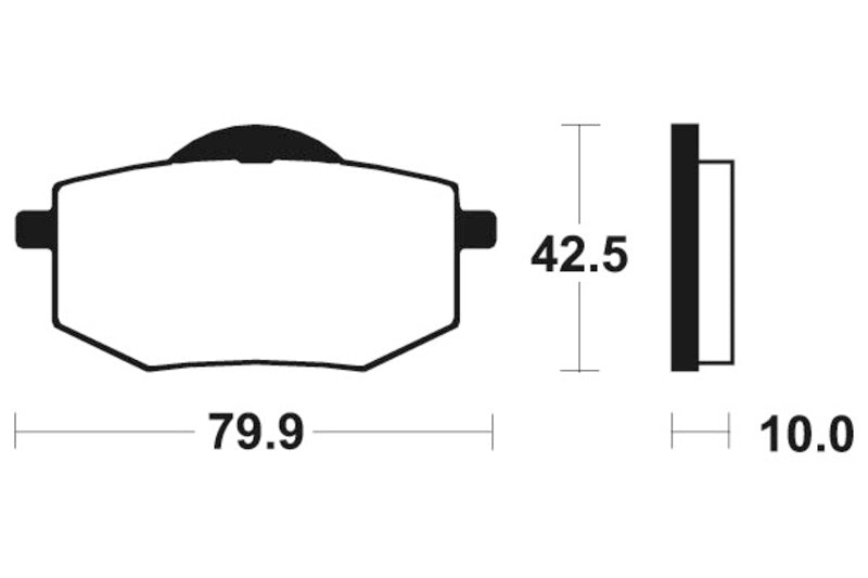 Tecnium Street Organic Brake Cast - MA116 1022338