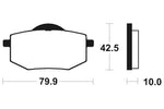 Tecnium Street Organic Brake Cast - MA116 1022338