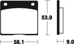 Tecnium Street Organic Brake Calks - MA12 1022341