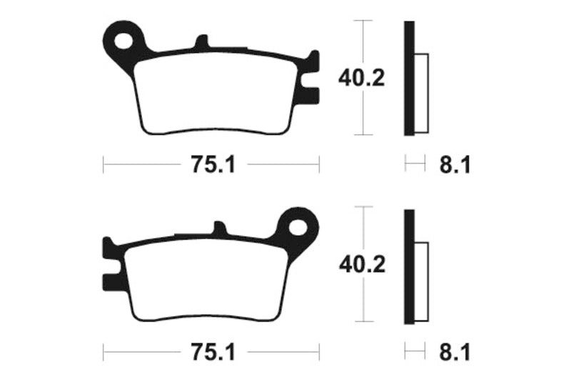 Tecnium Street Organic Brake Cast - MA129 1022350