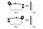 Tecnium Street Organic Brake Cast - MA129 1022350