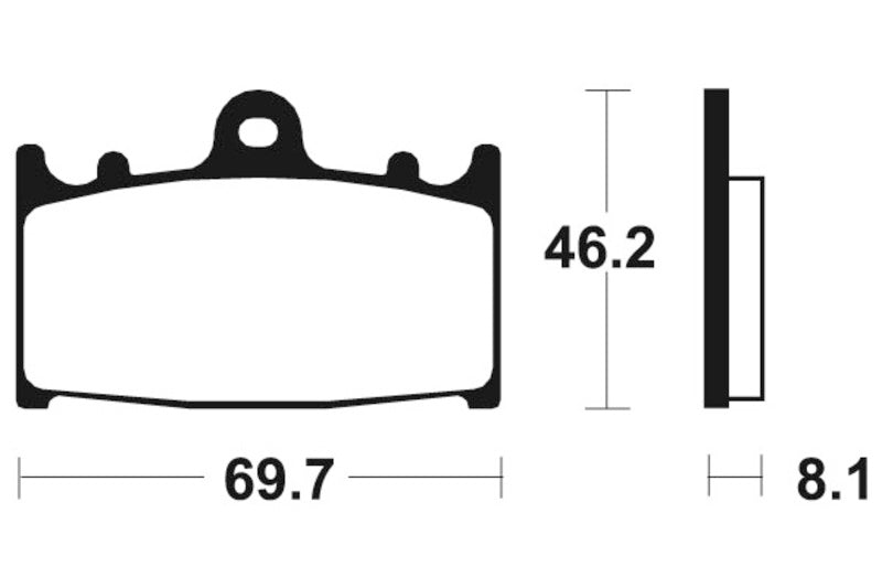 Tecnium Street Organic Brake Cast - MA131 1022353