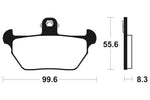 Tecnium Street Organic Brake Calks - MA144 1022367