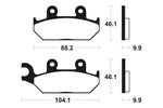 Tecnium Street Organic Brake Cast - MA150 1022373