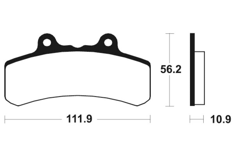 Tecnium Street Organic Brake Cast - MA158 1022381