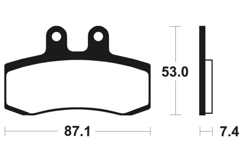 Tecnium Street Organic Brake Cast - MA181 1022398