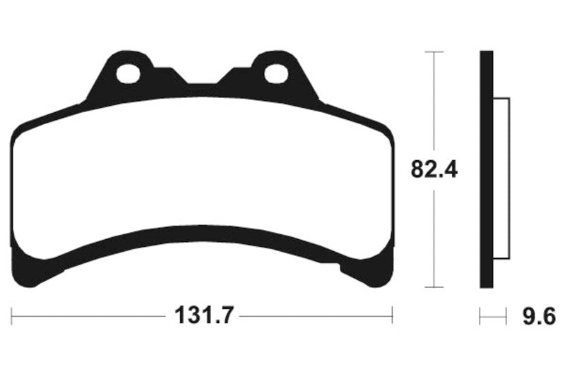 Tecnium Street Organic Brake Cast - MA182 1022399