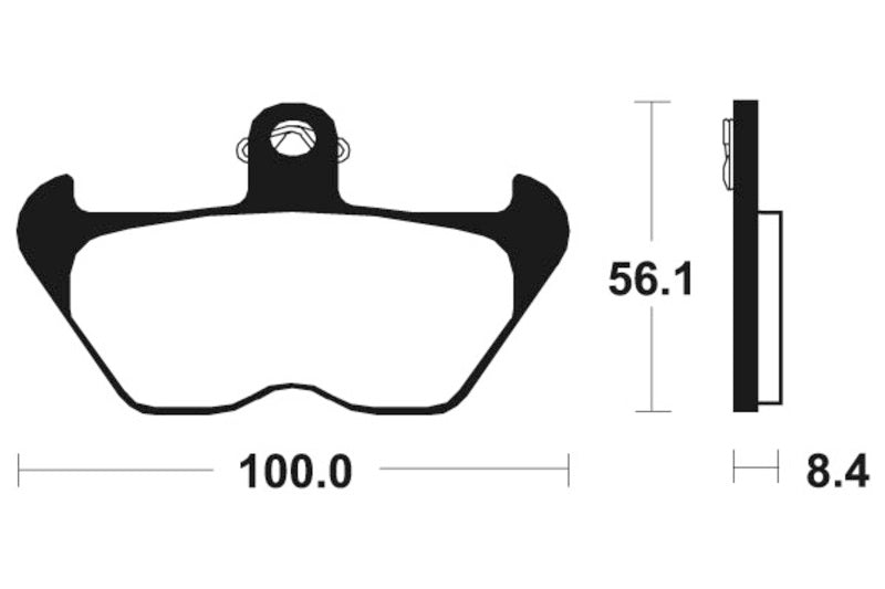 Tecnium Street Organic Brake Cast - MA203 1022418