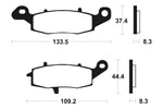 Tecnium Street Organic Brake Cast - MA204 1022419