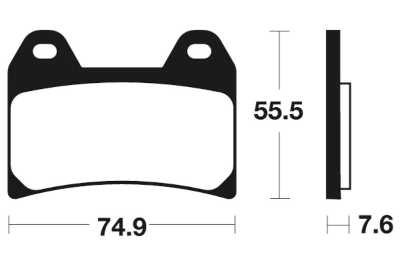 Tecnium Street Organic Brake Cast - MA227 1022427