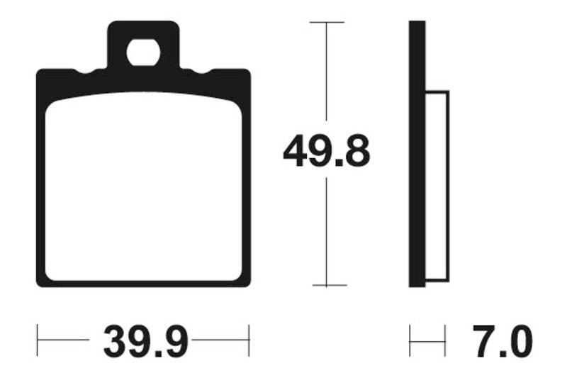 Tecnium Street Organic Brake Cast - MA237 1022436