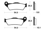 Tecnium Street Organic Brake Cast - MA242 1022438