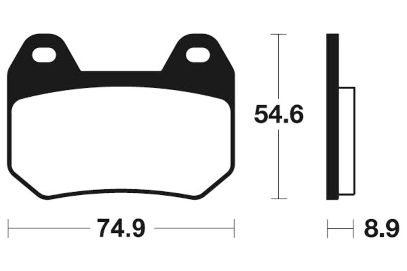 Tecnium Street Organic Brake Cast - MA246 1022440