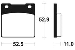 Tecnium Street Organic Brake Cast - MA26 10222444