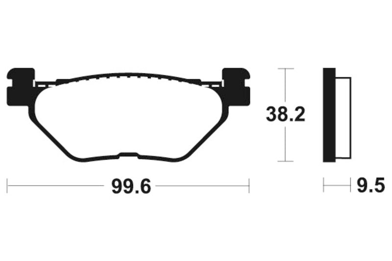 Tecnium Street Organic Brake Cast - MA269 1022449