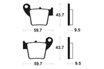 Tecnium Street Organic Brake Cast - MA277 1022454