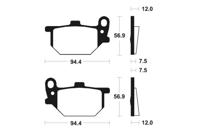 Tecnium Street Organic Brake Cast - MA28 1022456