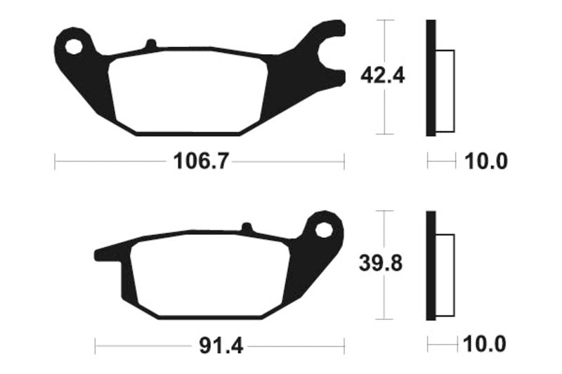 Tecnium Street Organic Brake Cast - MA284 1022459