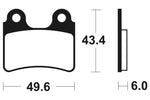 Tecnium Street Organic Brake Cast - MA302 1022471