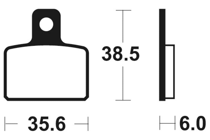 Tecnium Street Organic Brake Cast - MA303 1022472