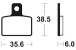 Tecnium Street Organic Brake Cast - MA303 1022472