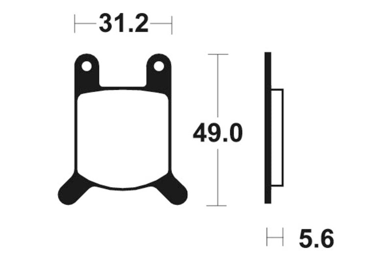 Tecnium Street Organic Brake Cast - MA32 1022477