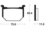 Tecnium Street Organic Brake Cast - MA33 1022481