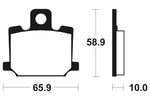 Tecnium Street Organic Brake Cast - MA35 1022488