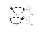 Tecnium Street Organic Brake Cast - MA381 1022500