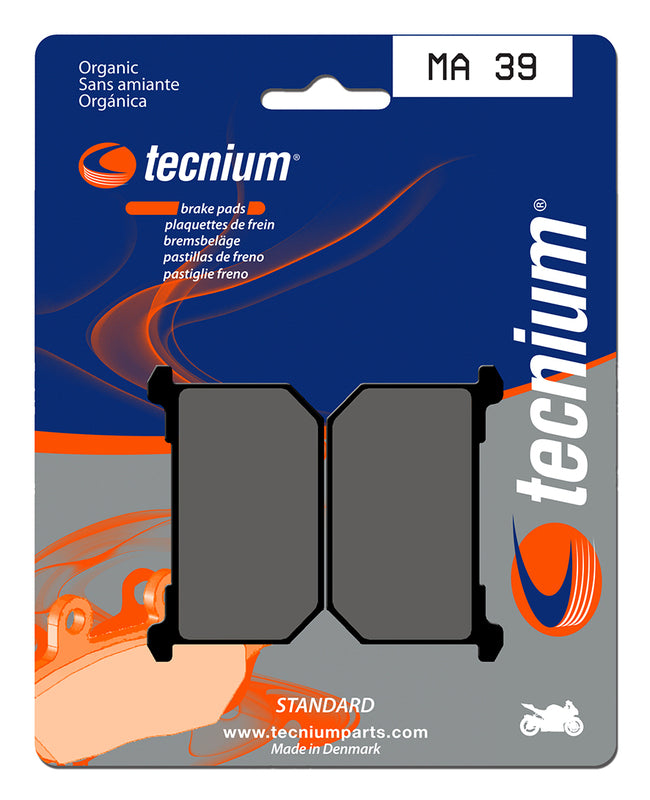 Tecnium Street Organic Frence Pads - MA39 1022501