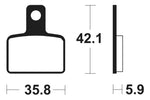 Tecnium Street Organic Brake Cast - MA395 1022503