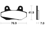 Tecnium Street Organic Brake Cast - MA51 1022524