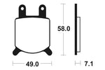 Tecnium Street Organic Brake Cast - MA60 1022534