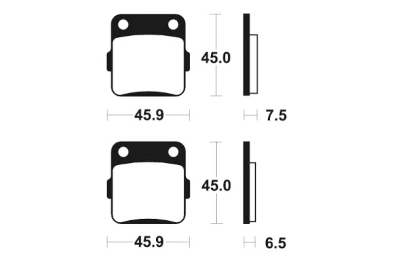 Tecnium Street Organic Brake Cast - MA62 1022536