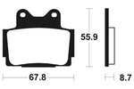 Tecnium Street Organic Brake Cast - MA70 1022539