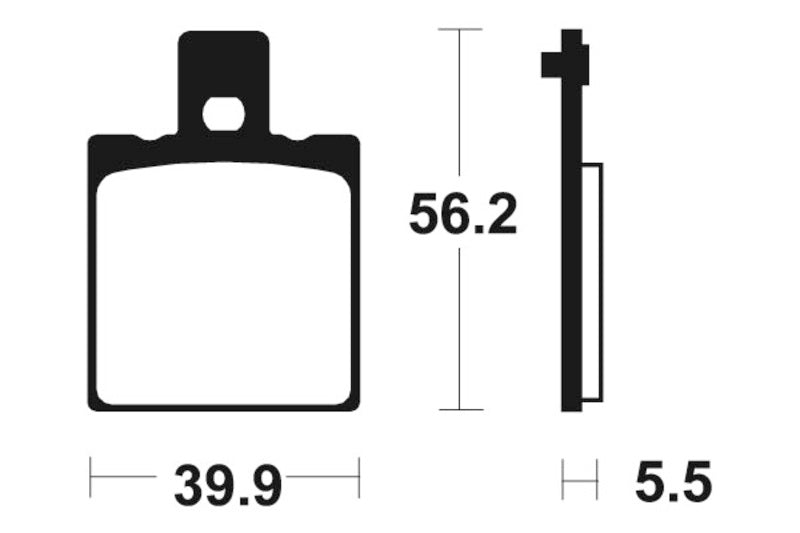 Tecnium Street Organic Brake Cast - MA83 1022552