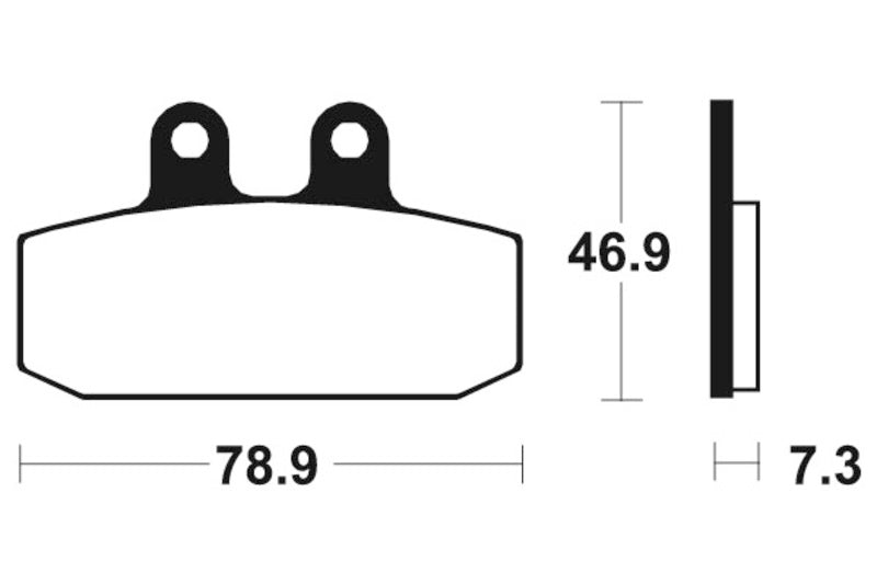 Tecnium Street Organic Brake Cast - MA88 1022557