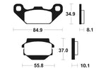 Tecnium Street Organic Brake Cast - MA91 1022561