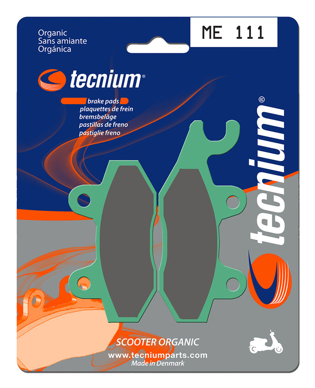 Tecnium Scooter Organic Brake Pads - ME111 1022610